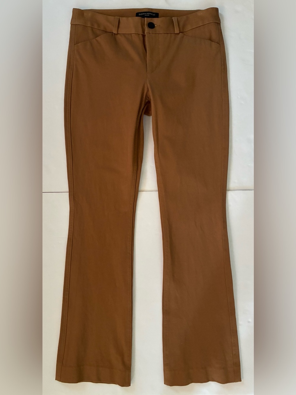 BANANA REPUBLIC Sloan Trouser Dress Pants stretch mid rise FALL size 2